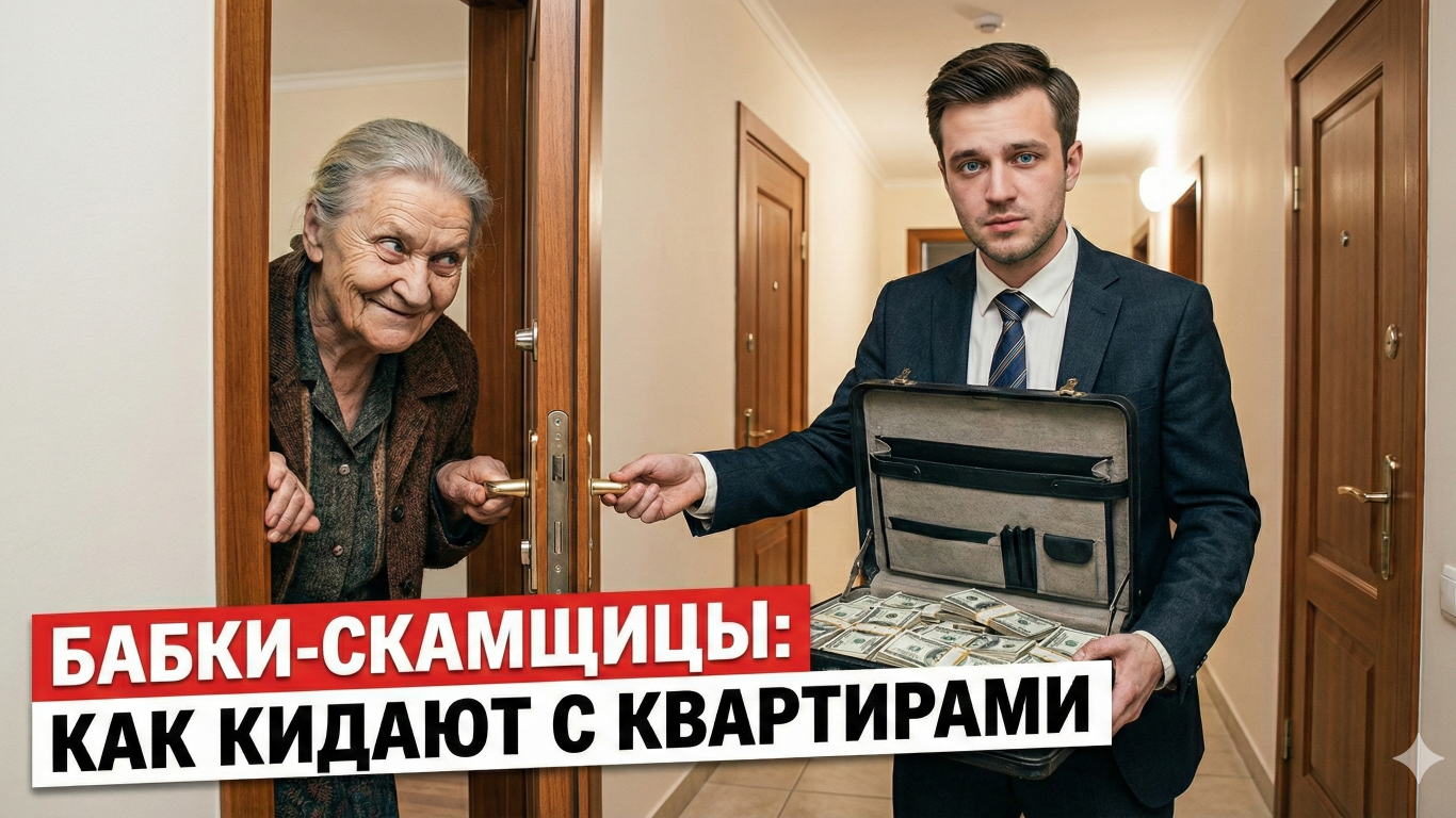 Пенсионерская схема с квартирами в 2025 году: как не стать жертвой бабок-скамщиц?